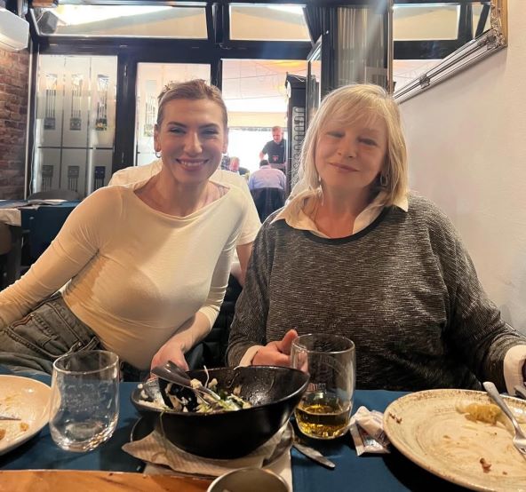 Daria Lorenci Flatz s majkom Danijelom