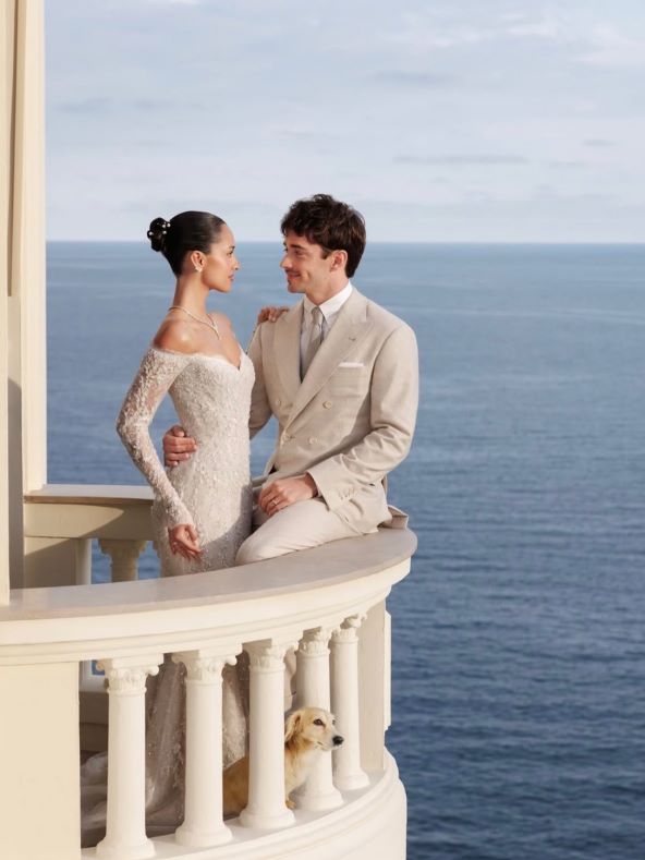 F1 vjenčanje Charles Leclerc i Alexandra Saint Mleux