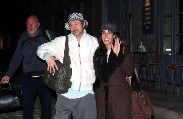 brad pitt, ines de ramon