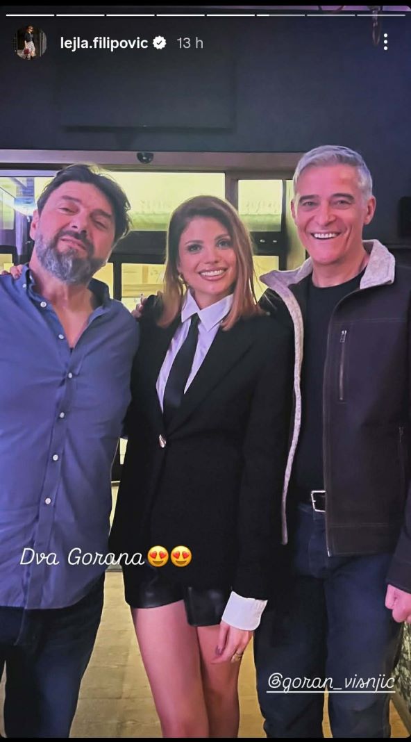 Goran Navojec, Lejla Filipović, Goran Višnjić