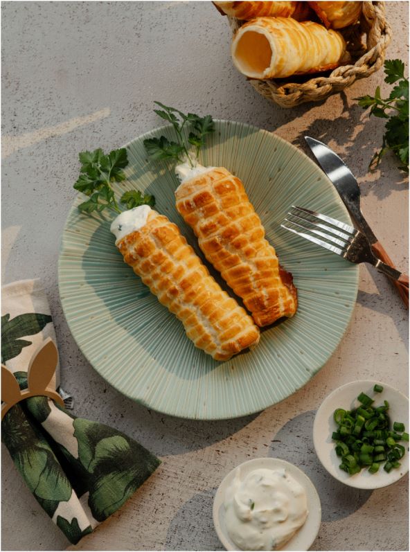 kenwood Mrkvice od lisnatog tijesta s punjenjem