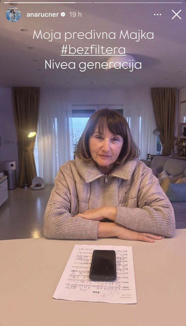 Snježana Rucner, majka Ane Rucner