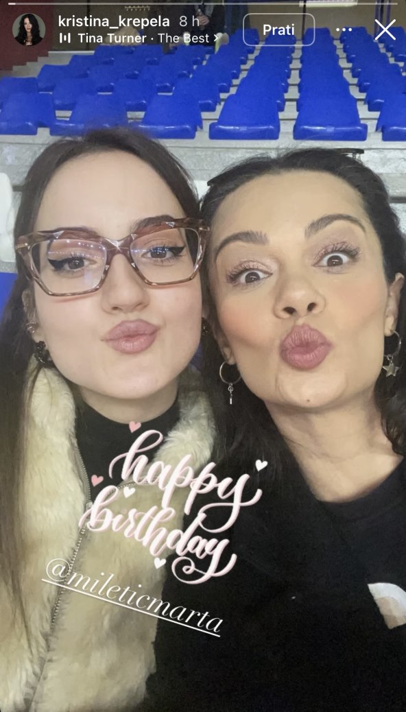 Kristina Krepela čestitala rođendan starijoj kćeri Marina Miletića