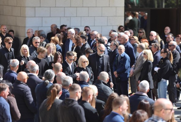 Posljednji ispraćaj oca Igora Tudora