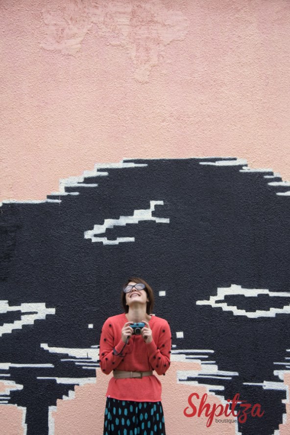 Ivana Roščić u ulozi modela 