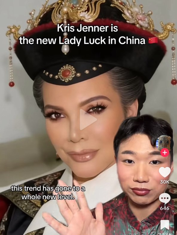 Kris Jenner Kina sreća