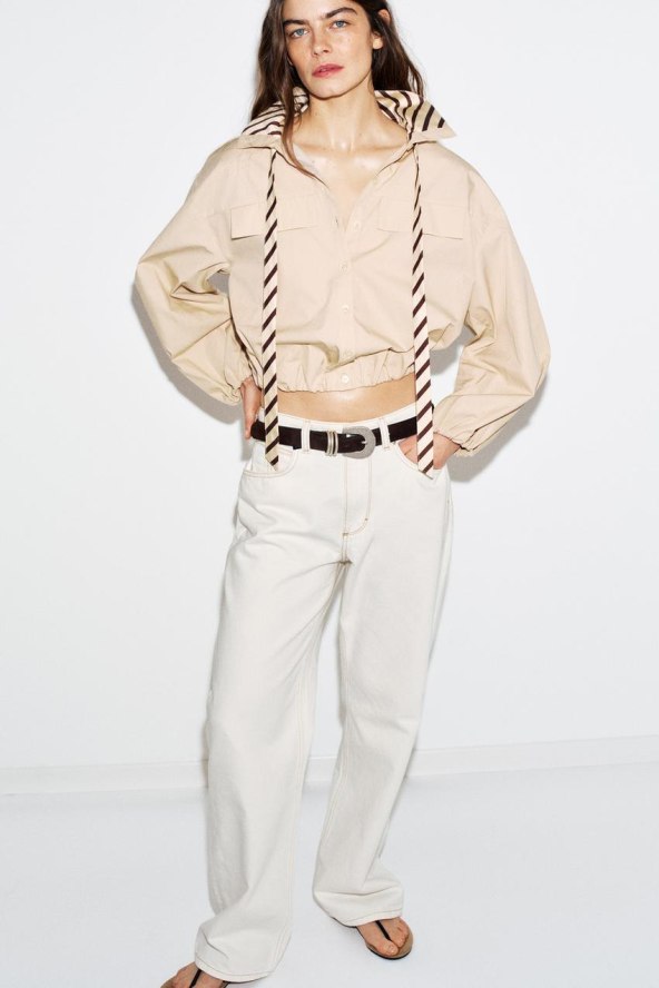 Zara košulja puff rukavi