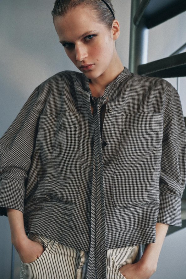 Zara košulja puff rukavi