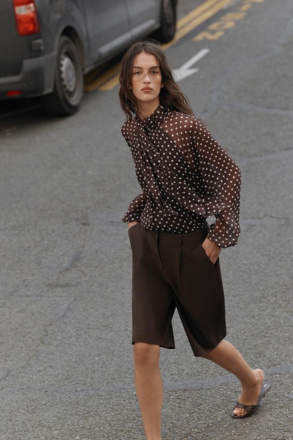 Zara košulja puff rukavi