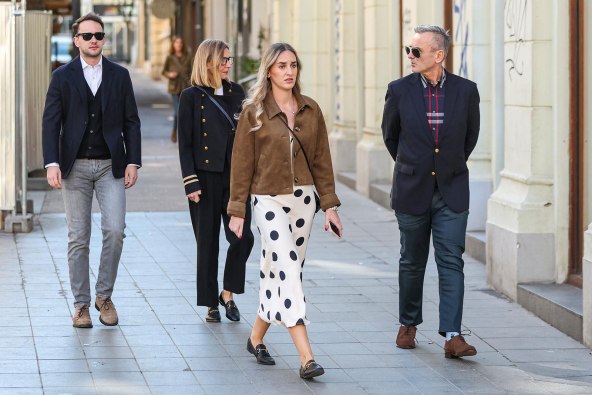 Davor Meštrović s obitelji