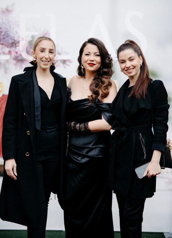 Paula Faber, Lidija Dropulja i Klara Rogalo Gatarić