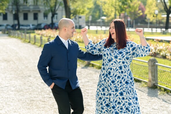 Sven Pocrnić i Marija Vuletić