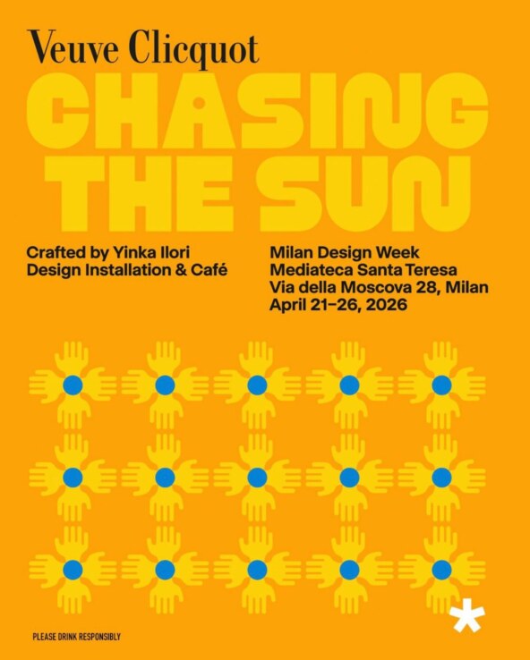 Veuve Clicquot Chasing the Sun at Milan Design Week 2026