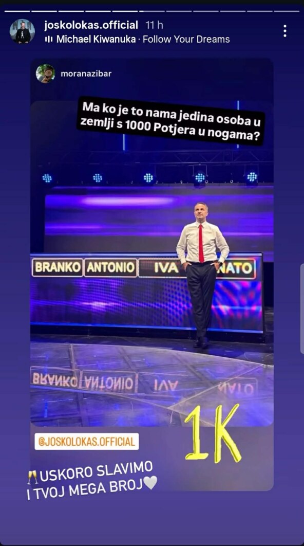 Morana Zibar čestitala Jošku Lokasu