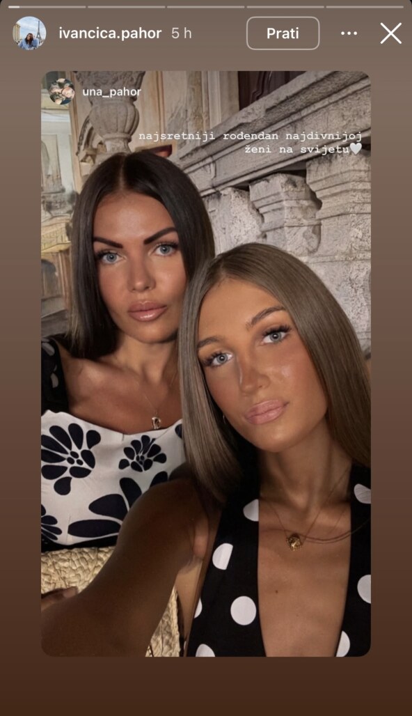 Ivančica Pahor s kćeri Unom