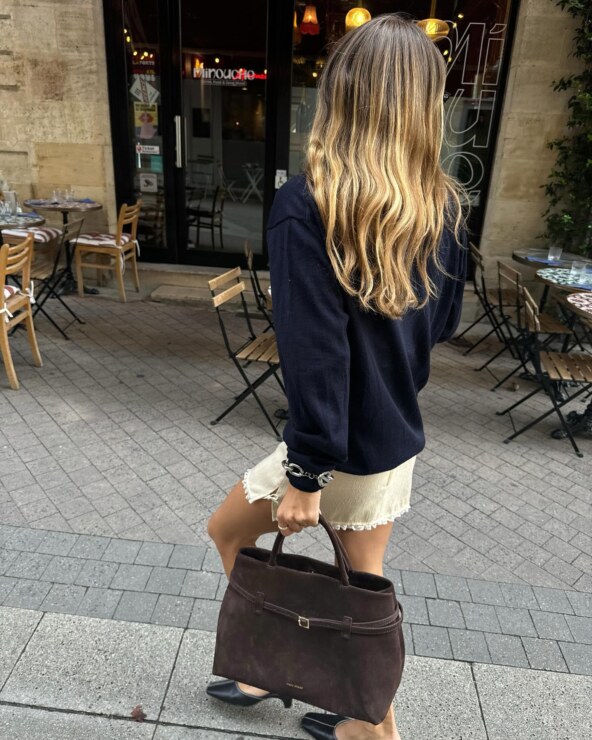 Slip suknja sa čipkom