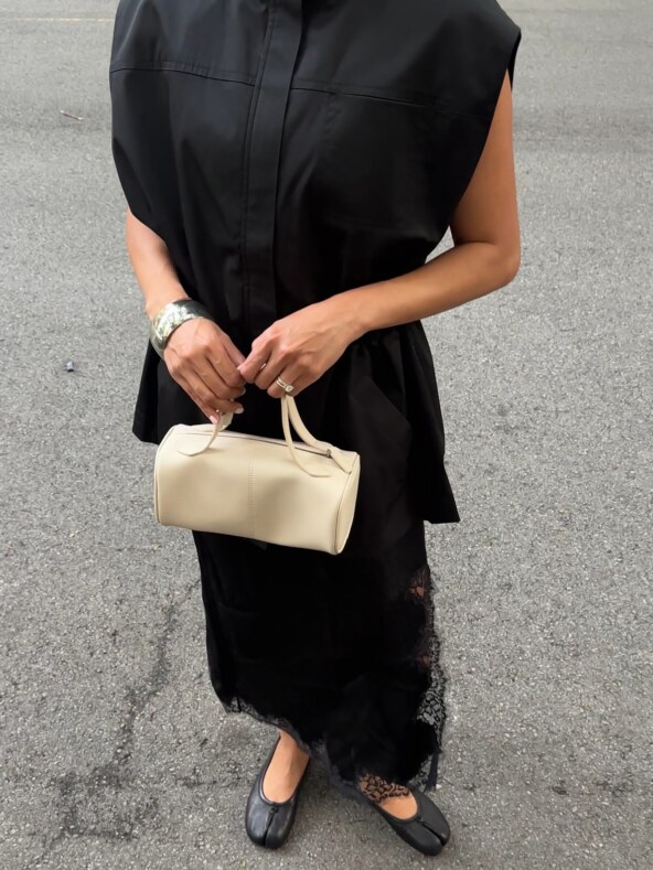 Slip suknja sa čipkom