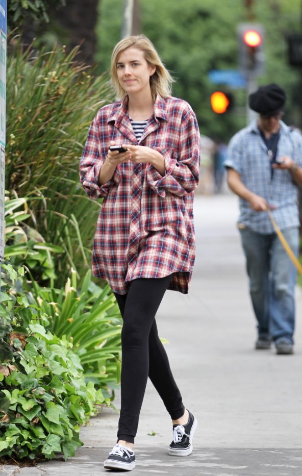 Karirana košulja Agy Deyn za opušten petak 