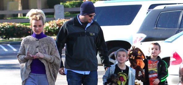 Britney Spears sa sinovima