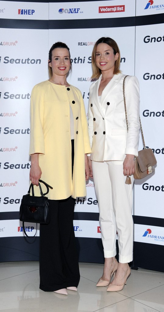 Matea Franić zapanjila u crvenom odijelu i žutim štiklama!