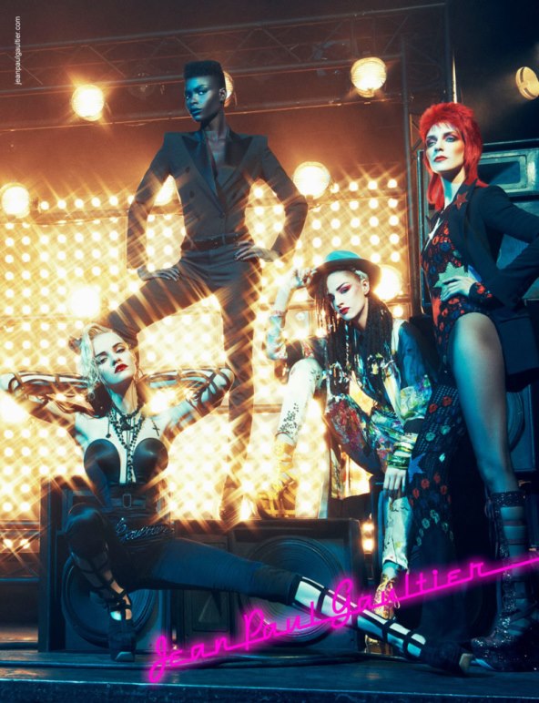 Podsjetnik na glazbene ikone u kampanji Jean Paul Gaultiera 