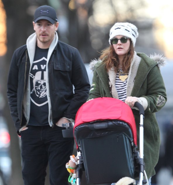Drew Barrymore i Will Kopelman opčinjeni su kćerkicom Olive 