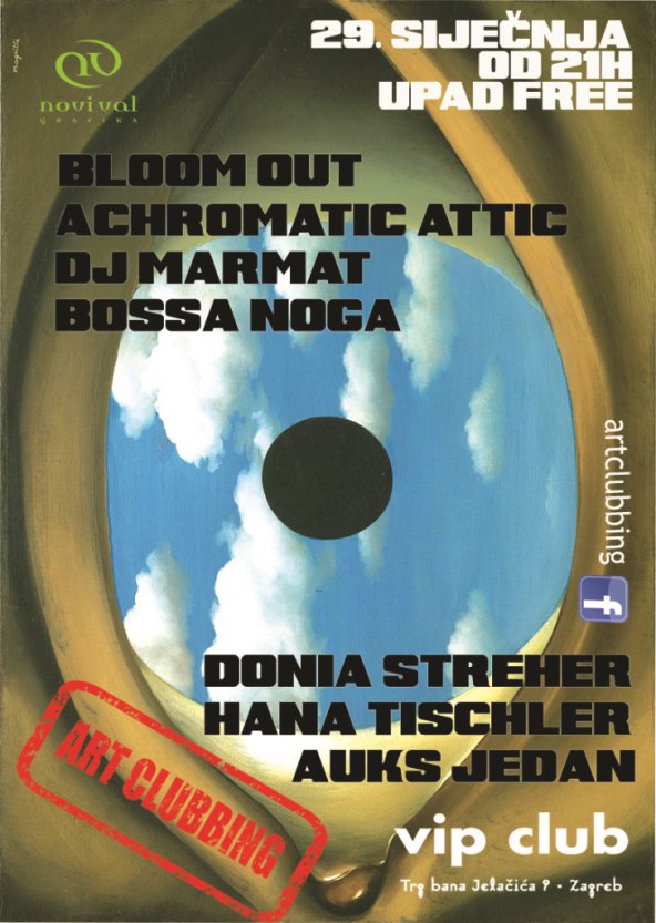 Spoj umjetnosti i glazbe Art Clubbing donosi... 