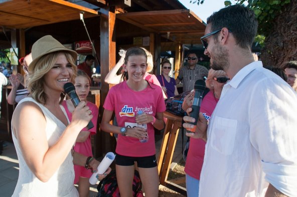 Sudionice dm ženske utrke Bundek obojile u ružičasto