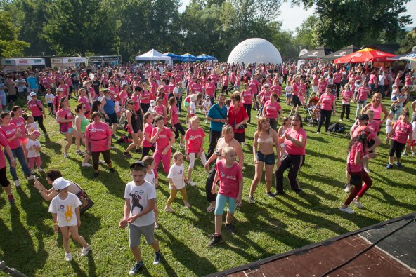 Sudionice dm ženske utrke Bundek obojile u ružičasto