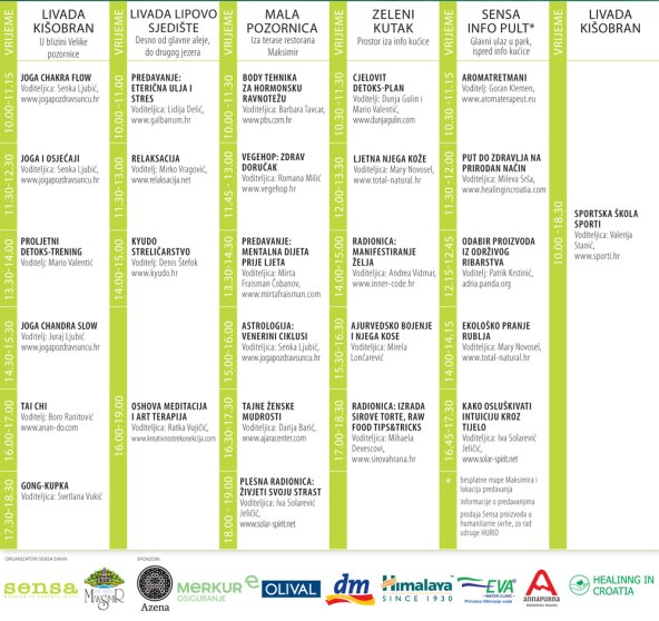 Dođite na 7. Sensa dan u Maksimir na besplatne radionice i sadržaje!