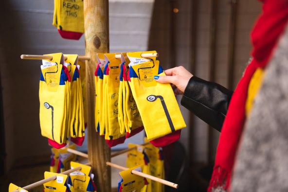 DOBROVOLJNA AKCIJA  U Submarineu prodali preko 200 čarapica