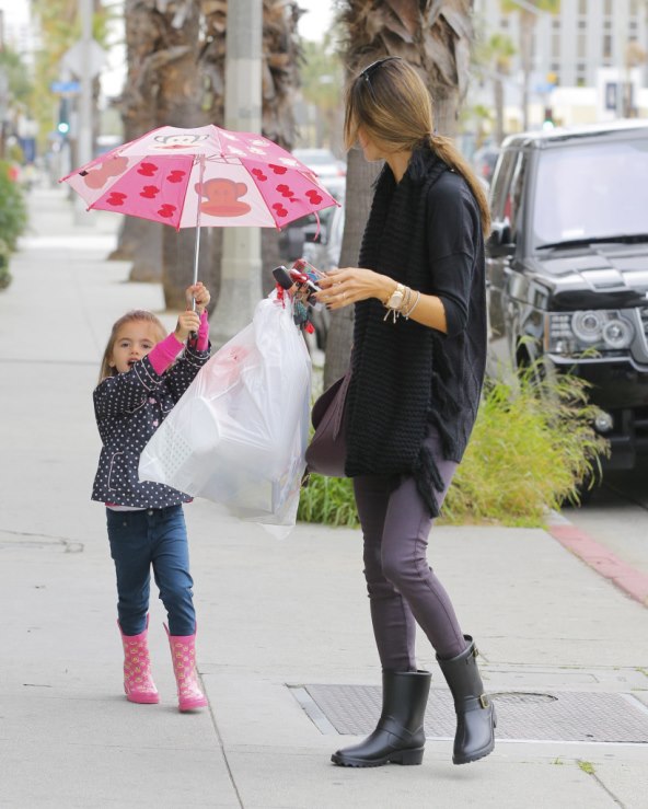 Mala Anja voli modu kao i mama Alessandra