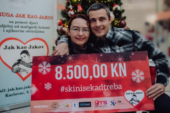 Glumac Zoran Pribičević skinuo se zbog plemenitog cilja