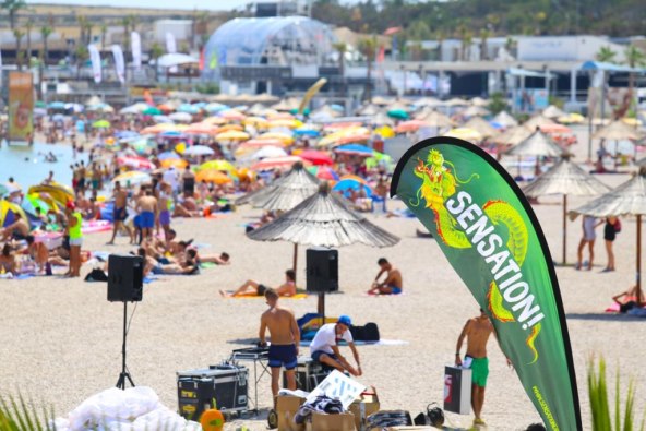 Zrće u bojama Sensationa