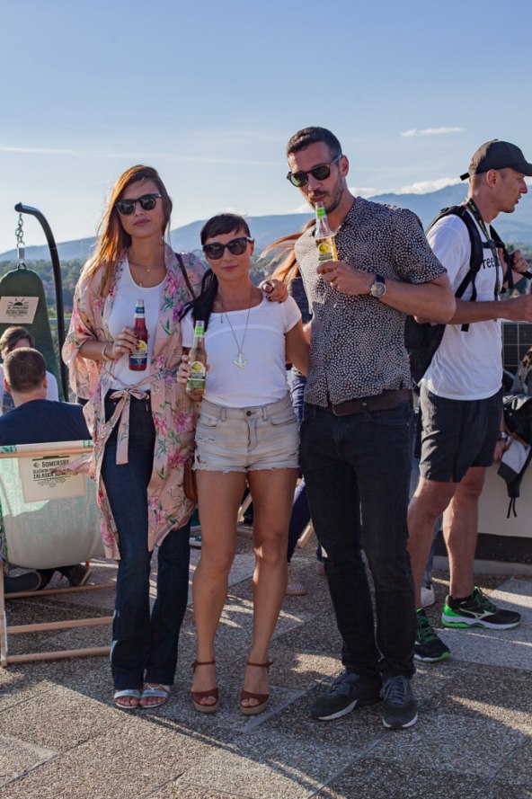 Anita Dujić pronašla osvježenje u vrućem Zagrebu