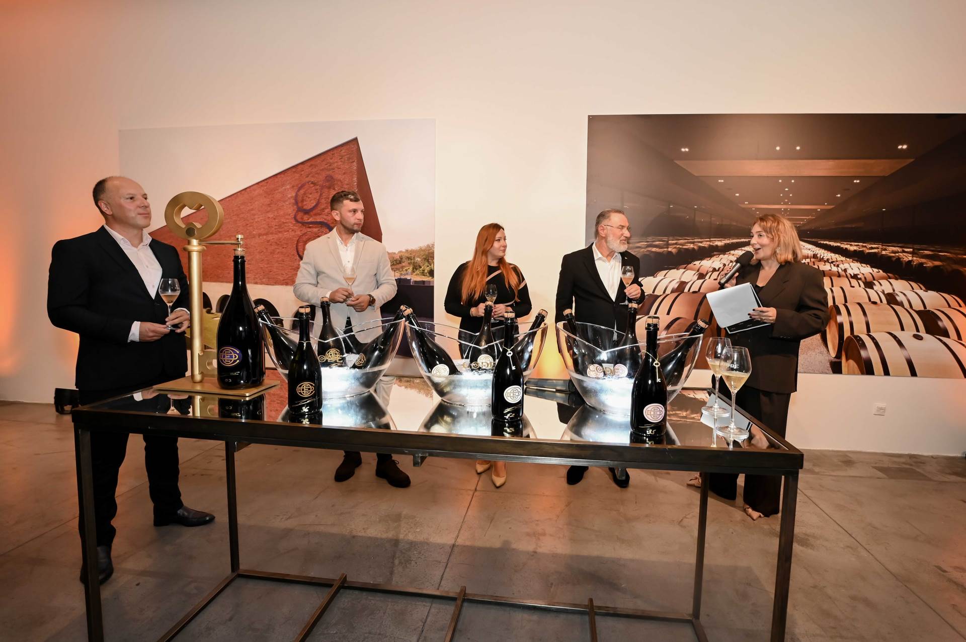 Promocija vinarije Galić u Galeriji Kranjčar