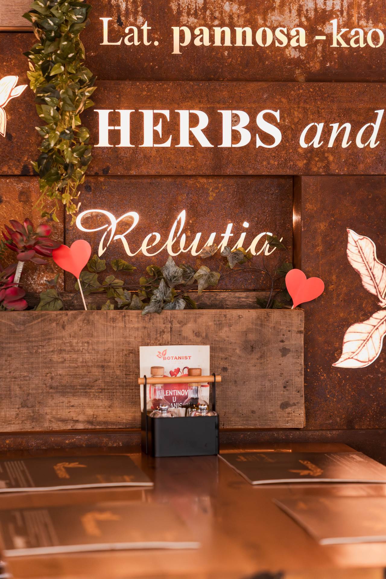 Valentinovo 2025 u restoranu Botanist