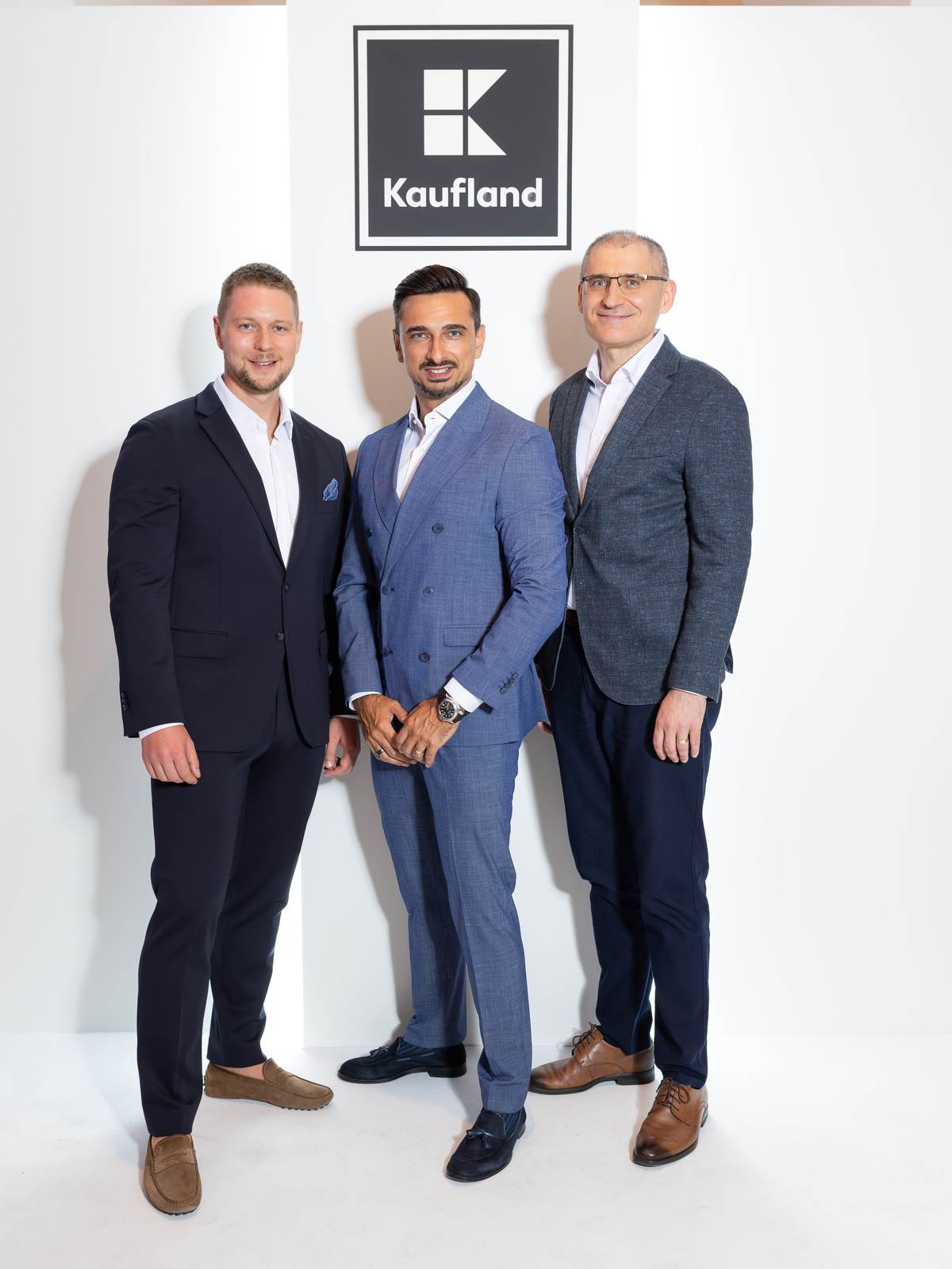 Patrick Rudat, CEO Kaufland k.d., Daniel Šturm, član Uprave, Tomislav Šapina, član Uprave.jpg