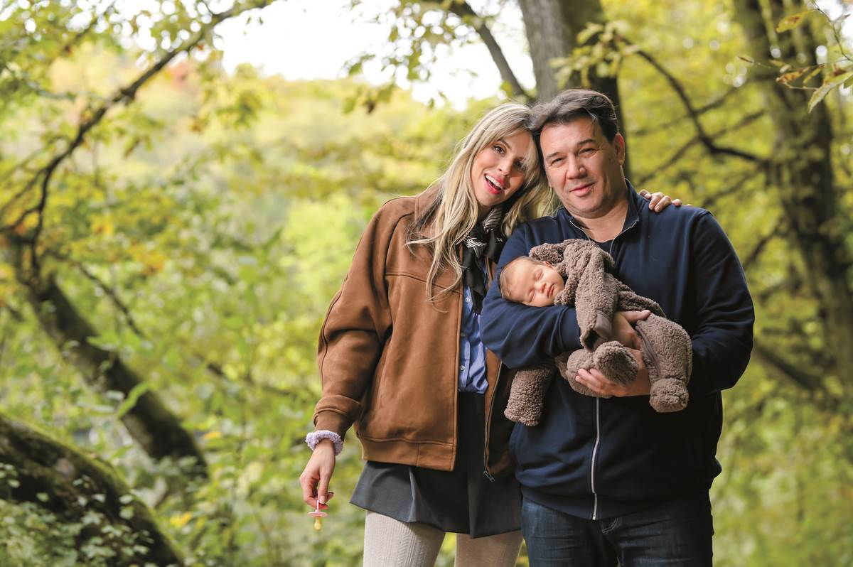 Mada Peršić i Darko Kralj s kćeri Damom