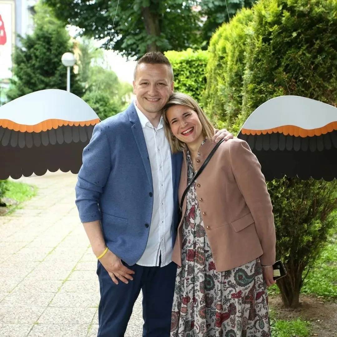 Tomislav Jelinčić i supruga Ivana