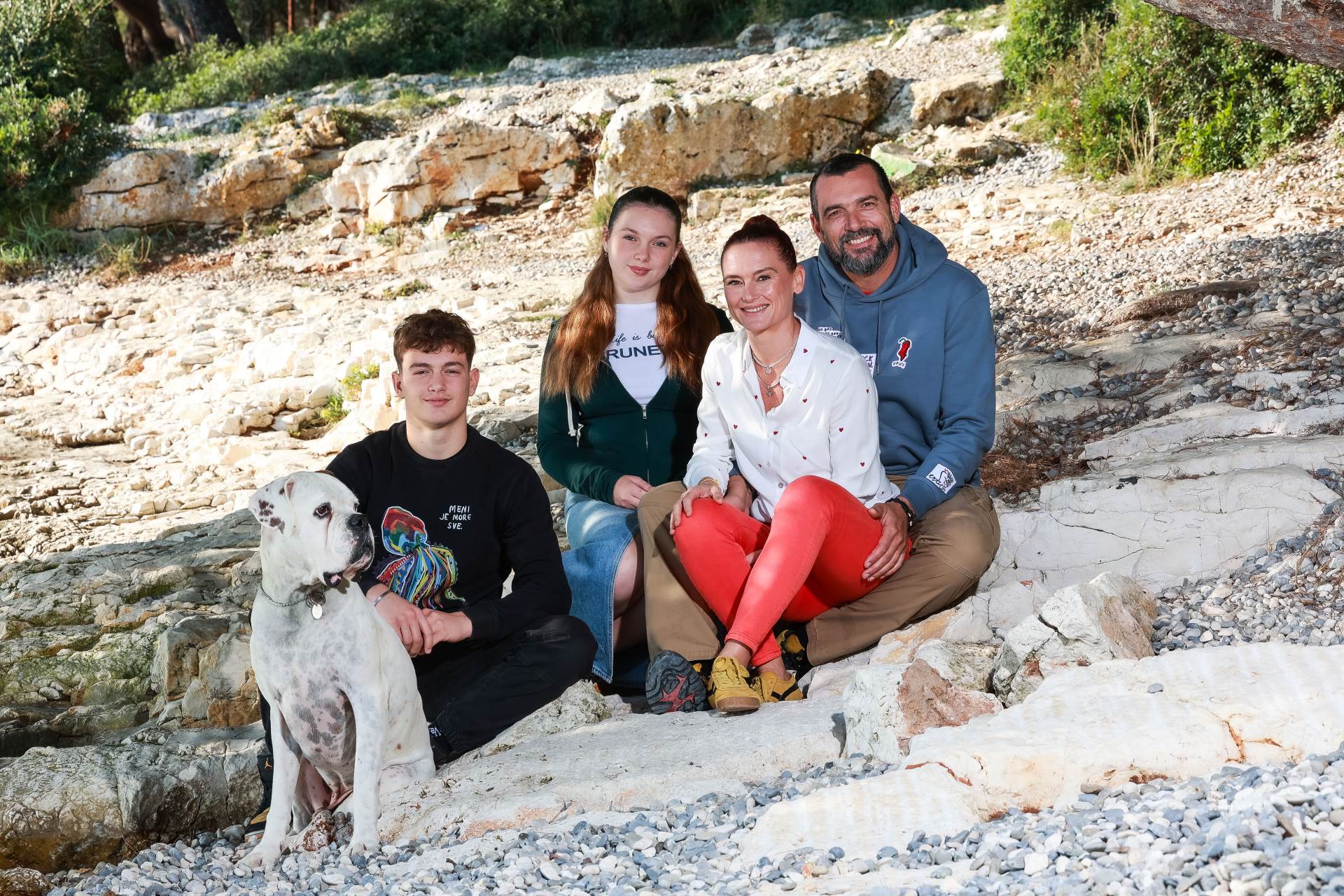 David Skoko s obitelji