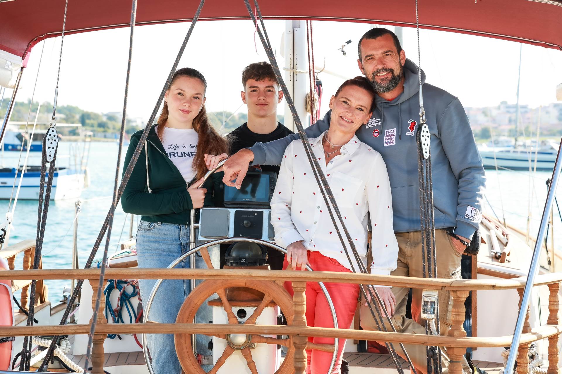 David Skoko s obitelji