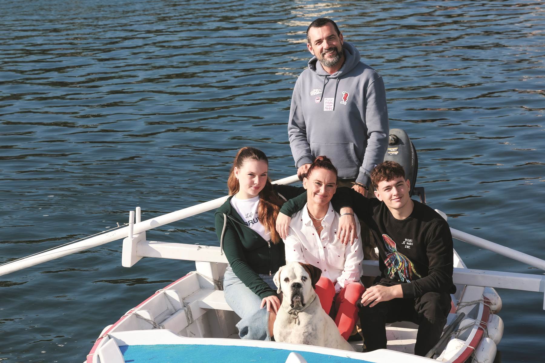 David Skoko s obitelji