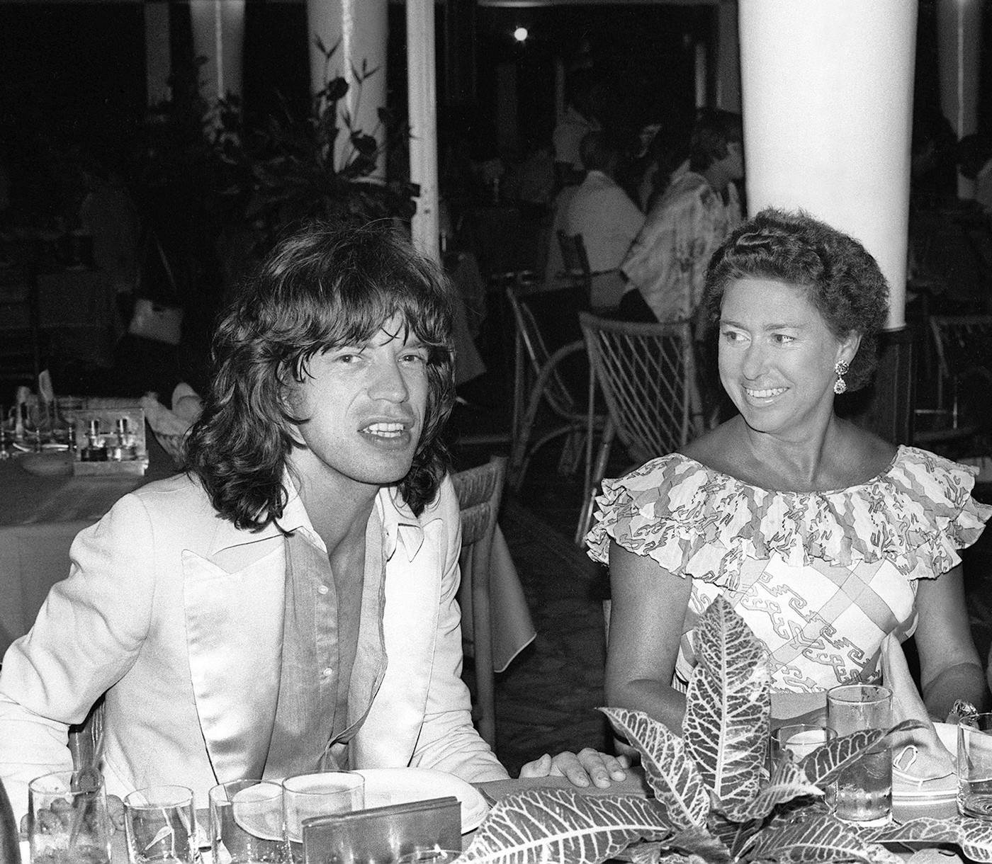 Princeza Margaret i Mick Jagger