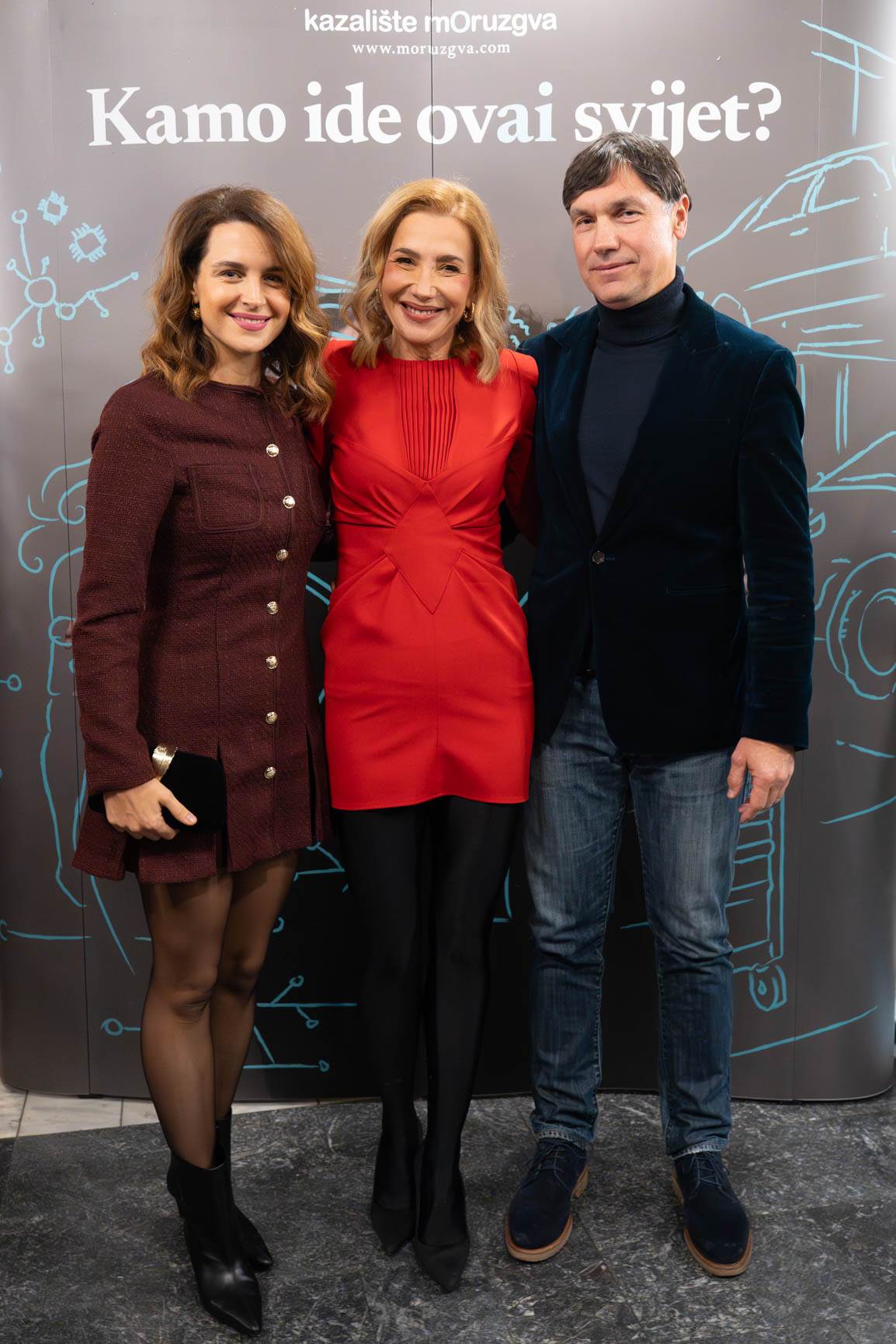 Doris Pinčić Guberović, Ecija Ojdanić, Davor Guberović