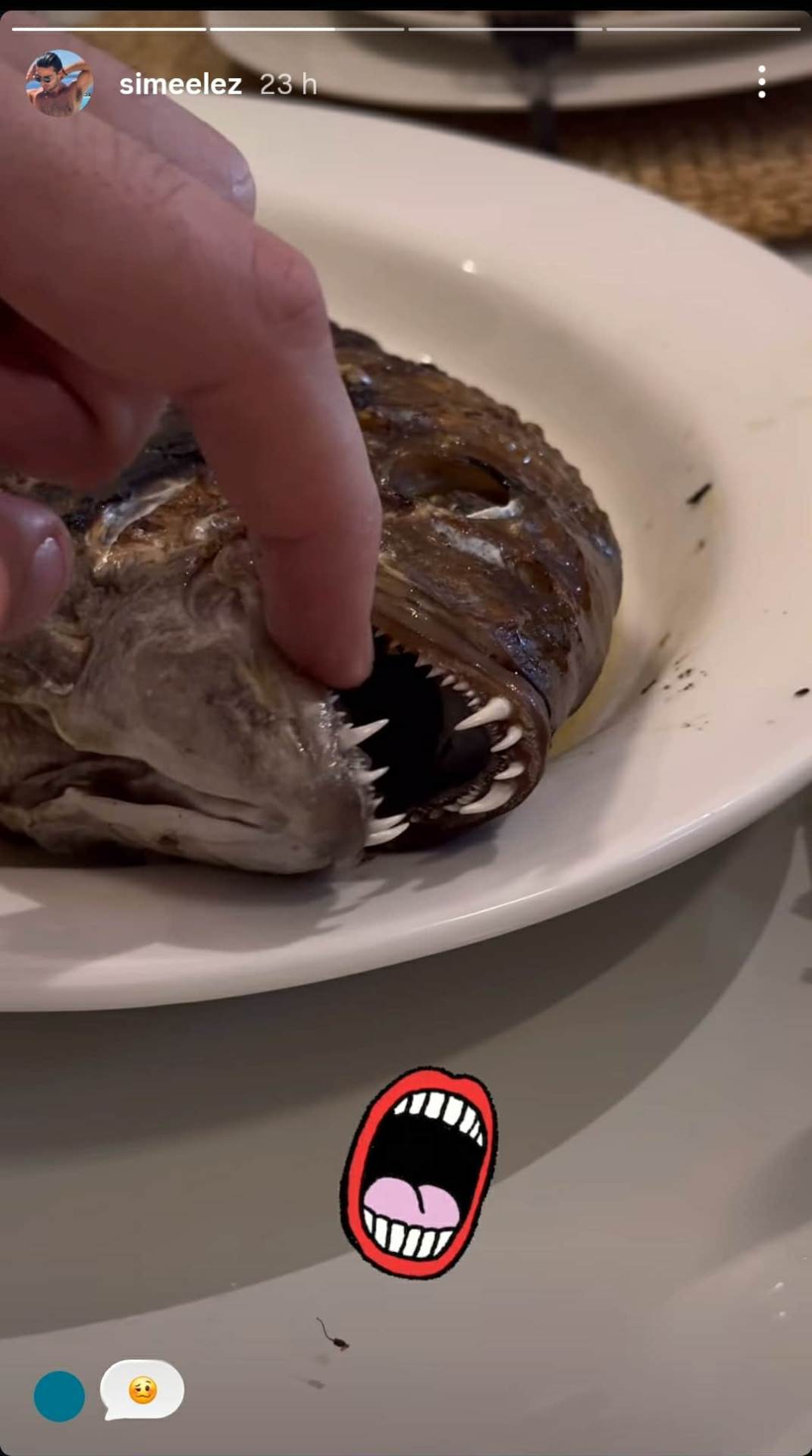 Maja Šuput i Šime Elez jeli ribu u Splitu