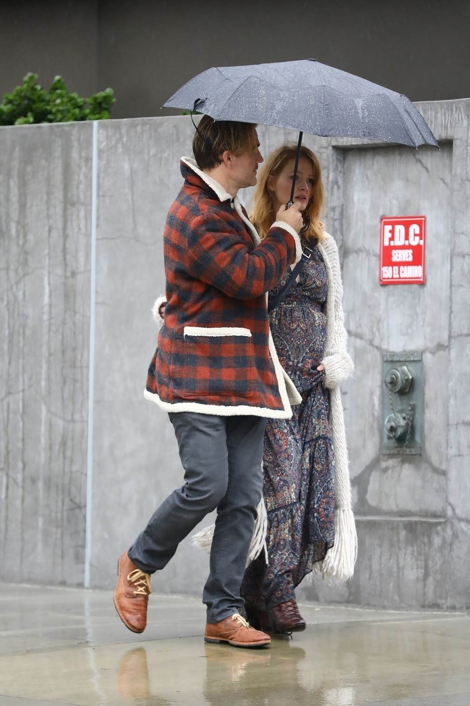 James Van Der Beek i Kimberly Brook