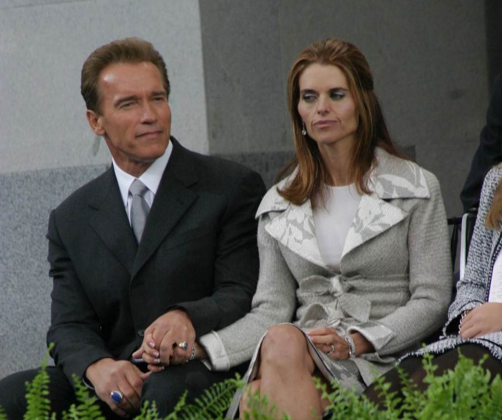 Arnold Schwazenegger i Maria Shiver