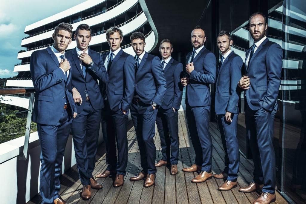 Muževna elegancija hrvatskih reprezentativaca