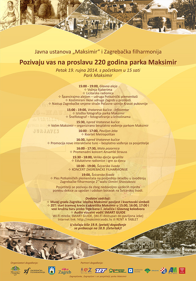 Park Maksimir slavi 220. rođendan